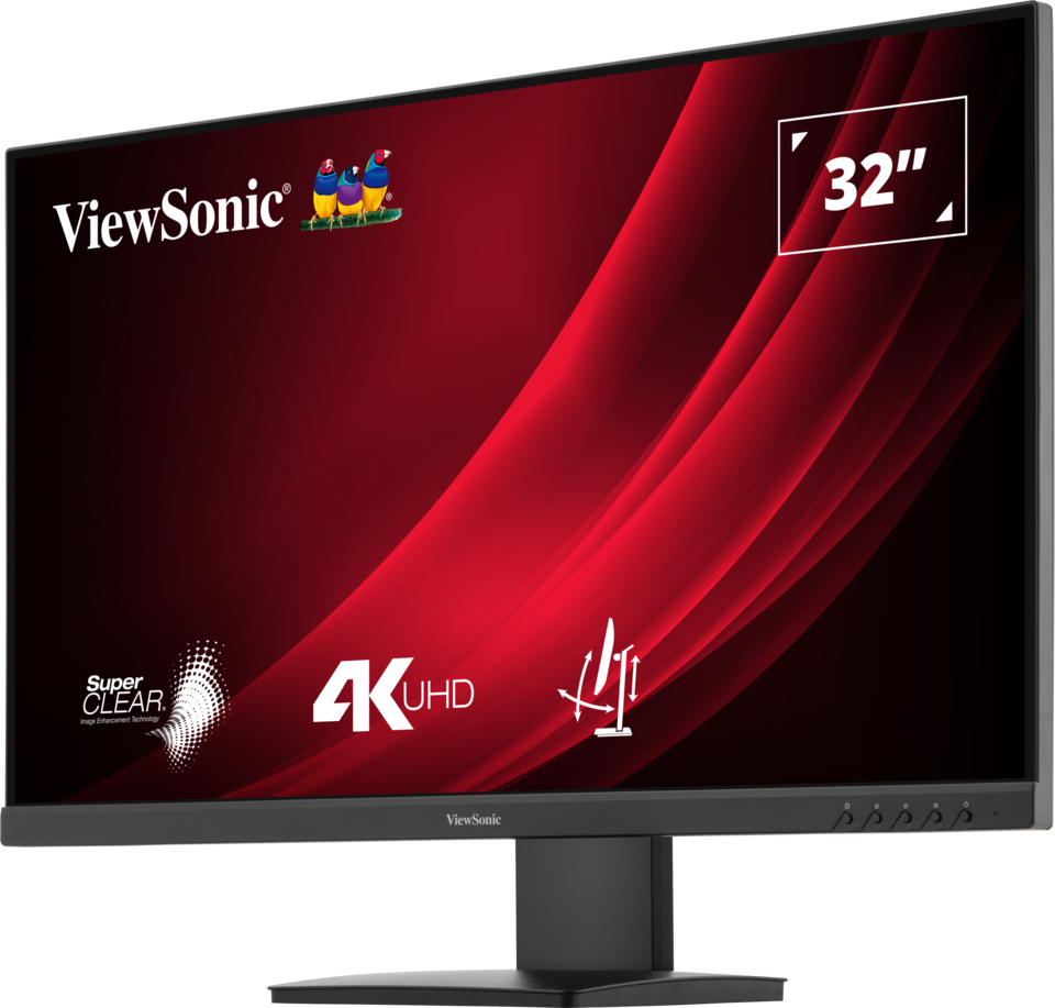 ViewSonic 4K 32インチモニター ViewSonic VG3208-4K 32” 4K UHD Monitor with HDR 10 and Dual HDMI